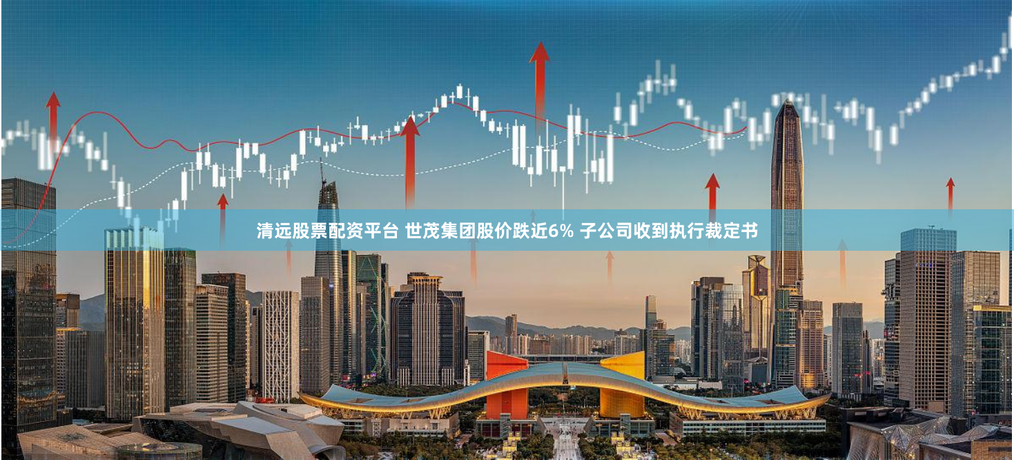 清远股票配资平台 世茂集团股价跌近6% 子公司收到执行裁定书